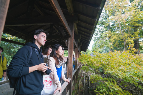 Tour della meditazione e dei giardini zen di Kyoto in un tempio zen con pranzo