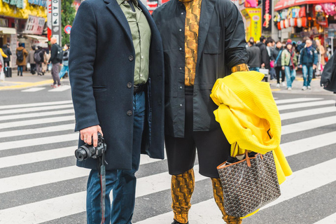 Tour fotografico a Tokyo (fotografo privato)30-45 minuti di FOTO SOLO (20-40 foto)