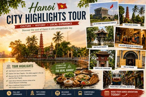 Hanoi Half & Full Day City: Culture, History & Everyday Life Group Tour Half Day
