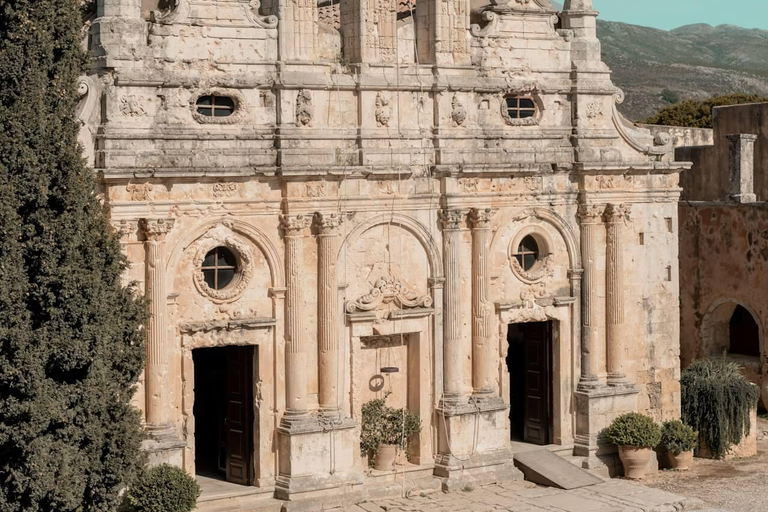 Rethymno: Gola di Patsos, Diga di Potamon e Monastero di Arkadi