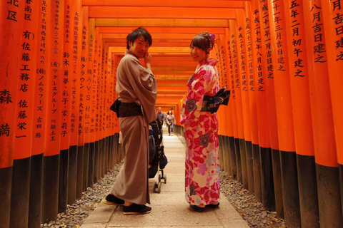 Osaka: Kyoto Scenic Day &amp; Night Busstur med Kobe Beef