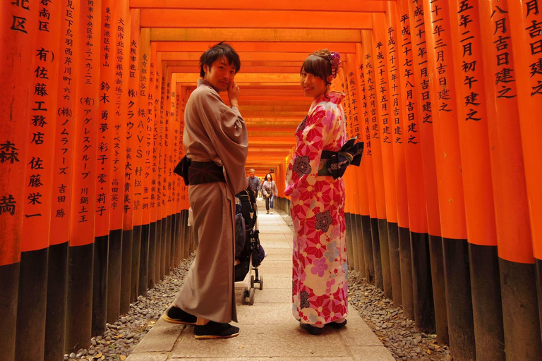 Osaka: Kyoto Scenic Day &amp; Night Busstur med Kobe Beef