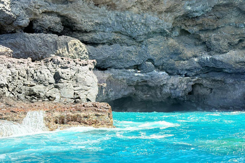 Santiago: Ribeira da Barca Sea Caves Boat Tour & Pickup