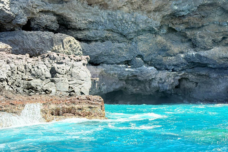 Santiago: Ribeira da Barca Sea Caves Boat Tour & Pickup