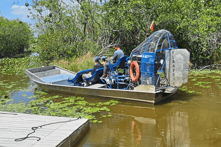 Miami: Everglades Airboat Ride & Little Havana Food Tour