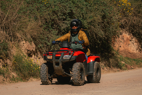 Depuis Cusco : Excursion en quad à Moray et aux mines de selRider partagé : 02 personnes en quad