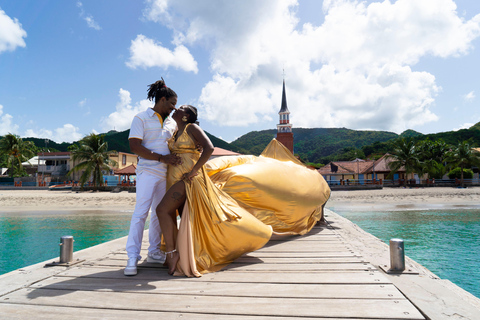 Fotografering i spektakulära klänningar på de vackraste stränderna 972