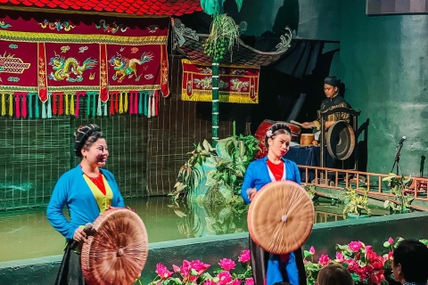 Hanoi: tour nocturno del mercado, espectáculo de marionetas acuáticas y cenaTour en grupo (máximo 15 pax / grupo)