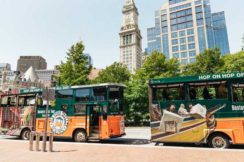 boston hop on hop off trolley tour stops