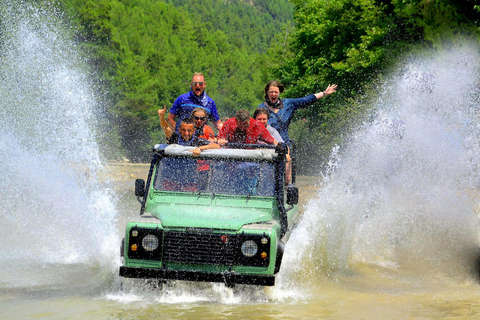 Antalya: Super Combo Quad, Buggy, Rafting e Zipline con pranzo