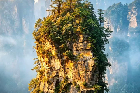 Zhangjiajie National Forest Park Entry Ticket Entry Ticket + Three Cable Car Sections & Bailong Elevator