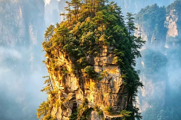 Zhangjiajie National Forest Park Entry Ticket Entry Ticket + Three Cable Car Sections & Bailong Elevator