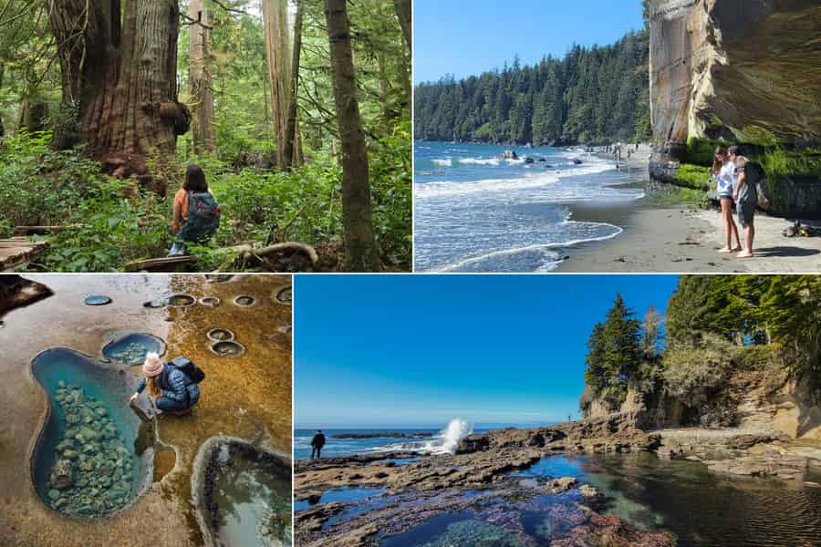Oerbos, waterval en stranden