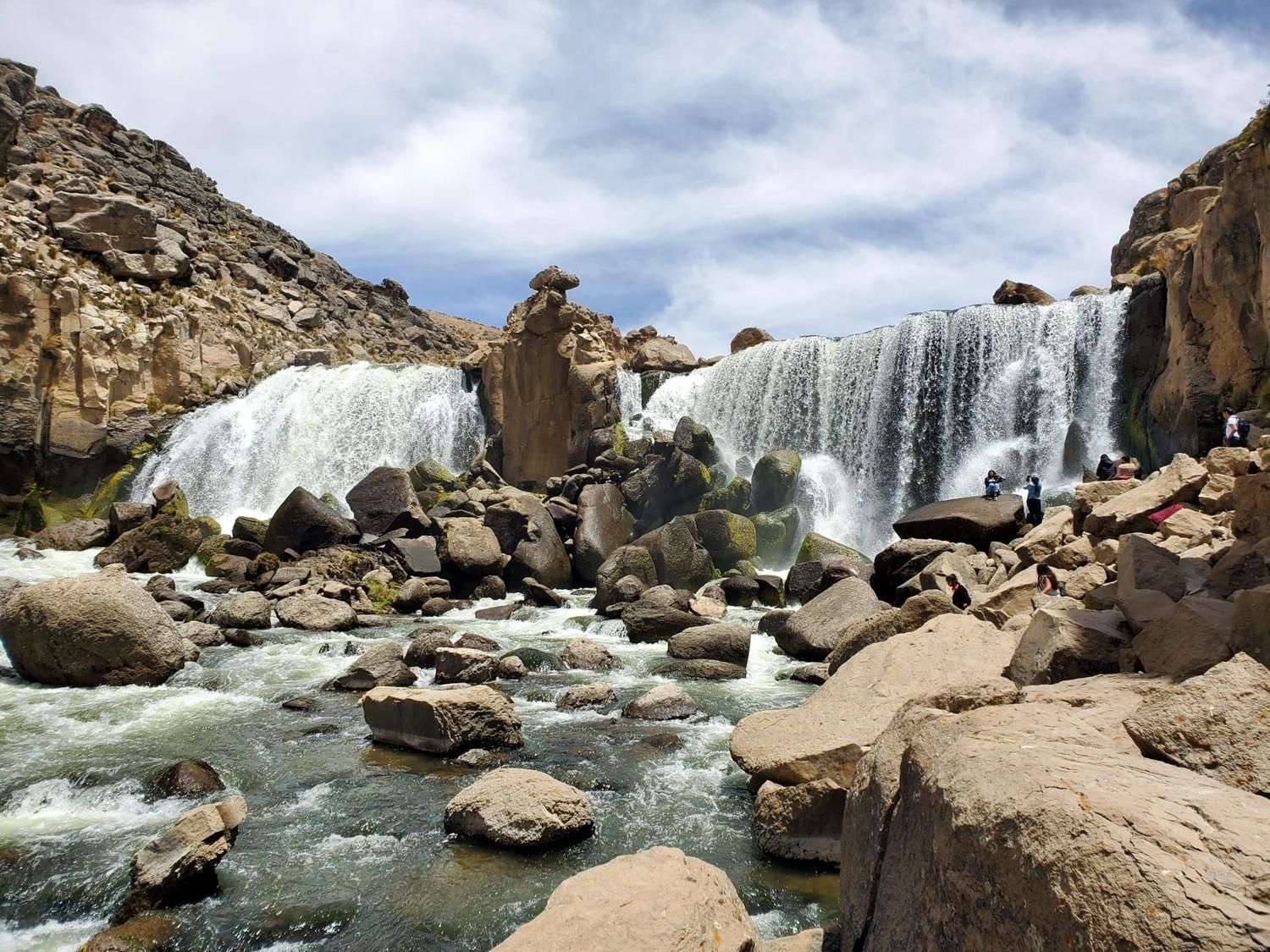 Arequipa: Pillones Wasserfall und Imata Steinwald