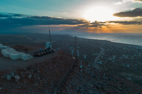 Z Heraklionu: Quad Safari Wild Crete Evening Tour