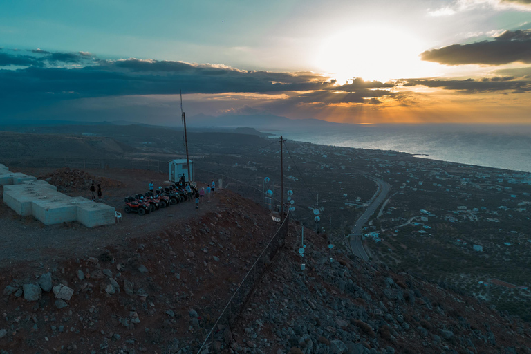 Vanuit Heraklion: Quad Safari Wild Kreta Avondtour