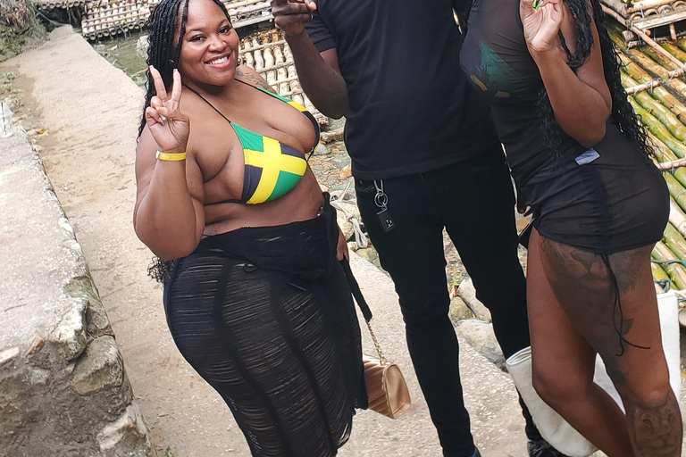 Montego Bay bamboo rafting experience