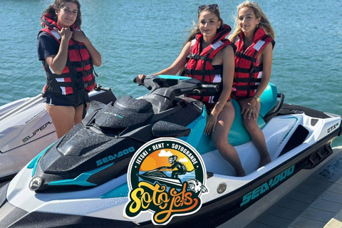 Jet Skiing in Sotogrande: No-License Jet Ski Rental + Guided Tour Jet Ski in Sotogrande: Jet Ski Rental without a License + Guided Tour