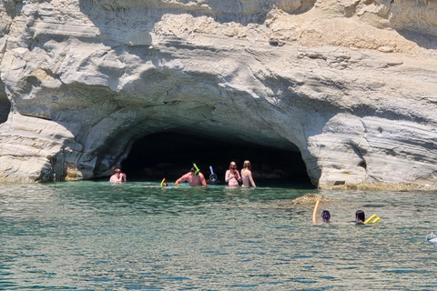 Crete: Snorkeling Boat Trip with Lunch and Transfer