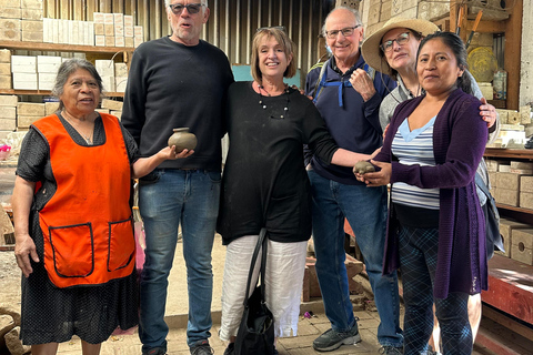 Oaxaca: Monte Alban, Alebrije Workshop, and Black Pottery