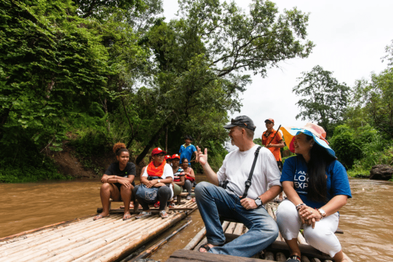 Rafting de bambu com traslados do hotel