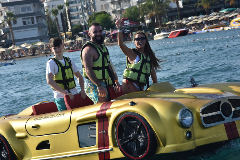 Marmaris: Watersport Jet Car with Family Vehicle Option 4-Person Jet Car Experience