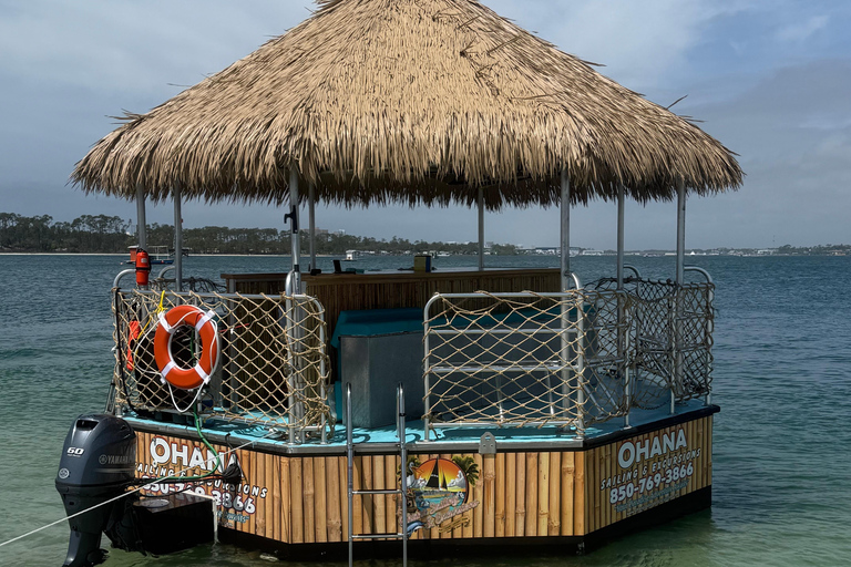 Panama City Beach: 90 minuti di tour in barca Tiki al tramontoTour privato del tramonto Tiki per un massimo di 26 ospiti