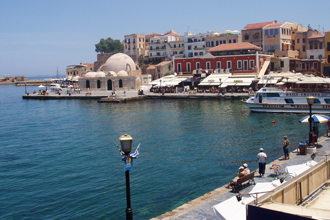 From Rethymno: Chania city, Kournas lake & Argyroupoli