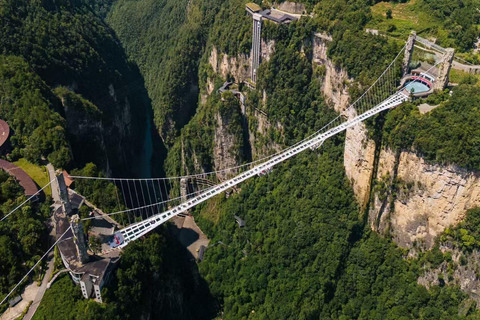 1-Day Private Tour to Tianmen Mountain & Glass Bridge
