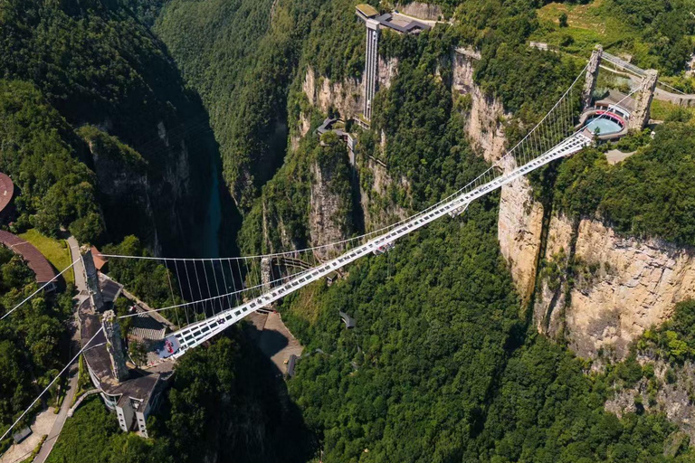 1-Day Private Tour to Tianmen Mountain & Glass Bridge