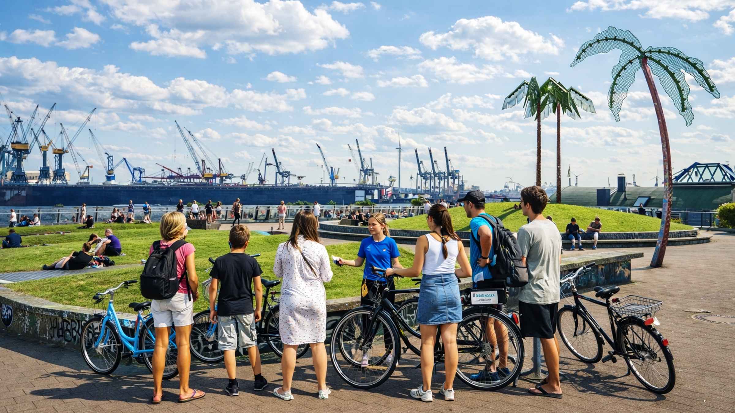 Os cantos escondidos de Hamburgo – Passeio de bicicleta por Grindel e bairros badalados3 horas5(1)