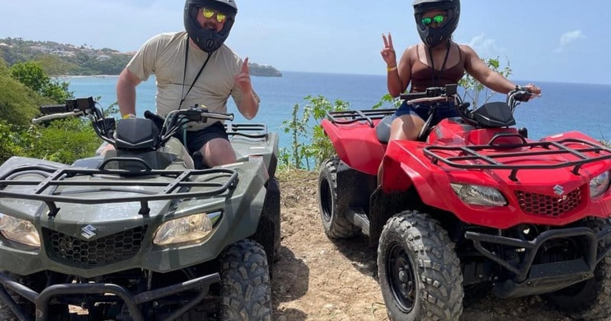 Ocho Rios: Zipline, ATV, and Bamboo Rafting Tour with Pickup | GetYourGuide