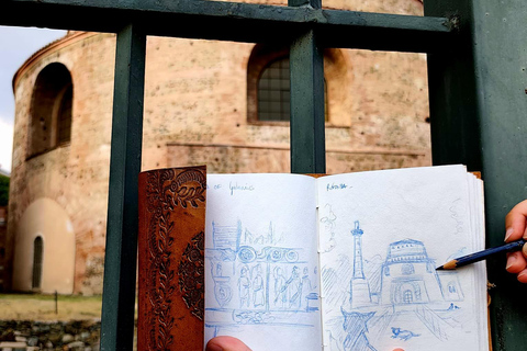 Thessaloniki: City Sketching Tour with French Artist