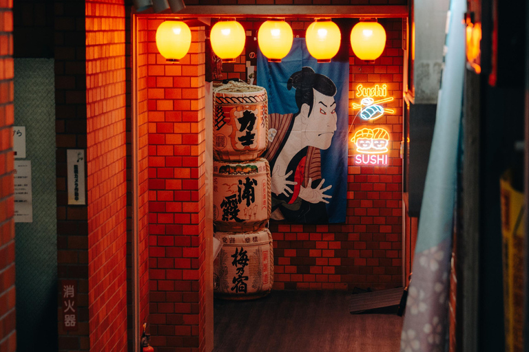 Degustación ilimitada de sake con degustación de sushi Omakase en TokioCata ilimitada de sake con 10 piezas de sushi omakase en Tokio