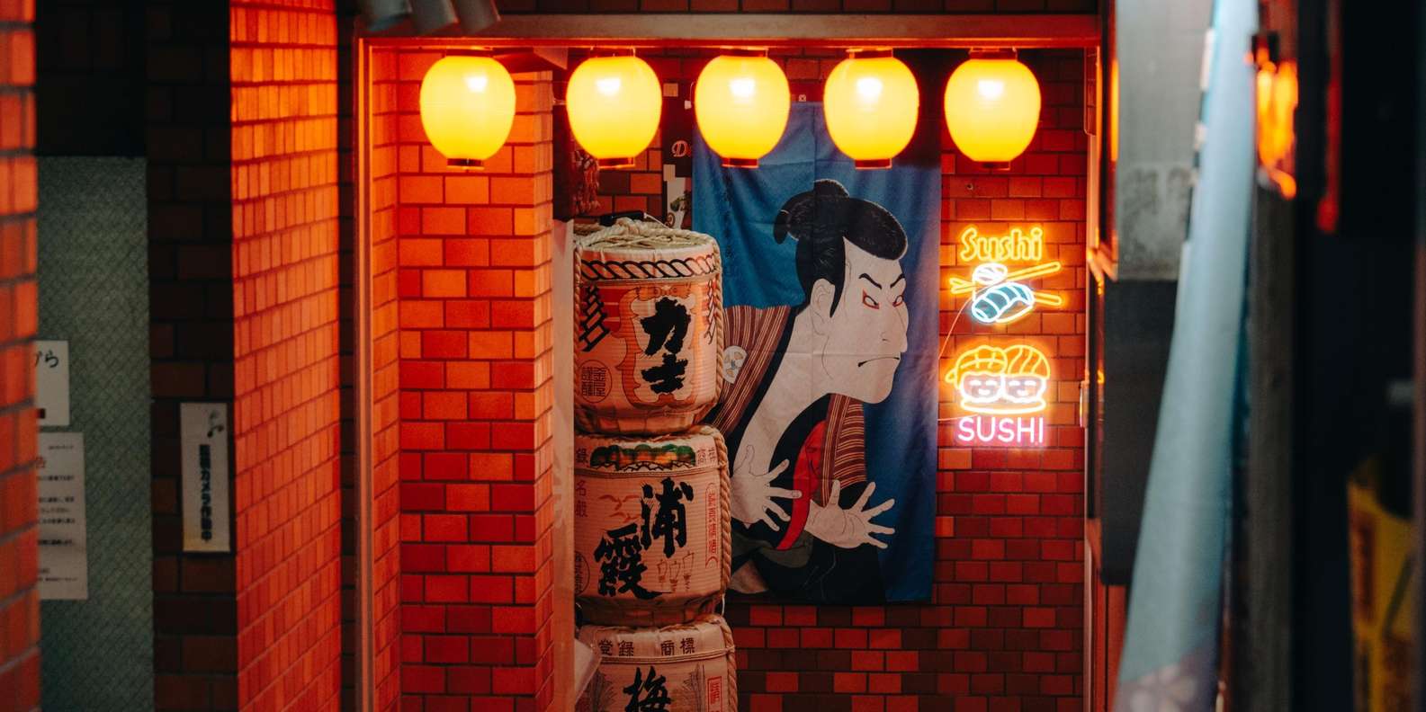 Unlimited Sake Tasting with Sushi Omakase tasting in Tokyo