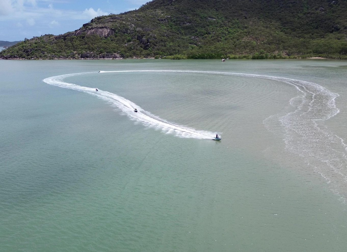Jetski-tur ved Cape Cleveland