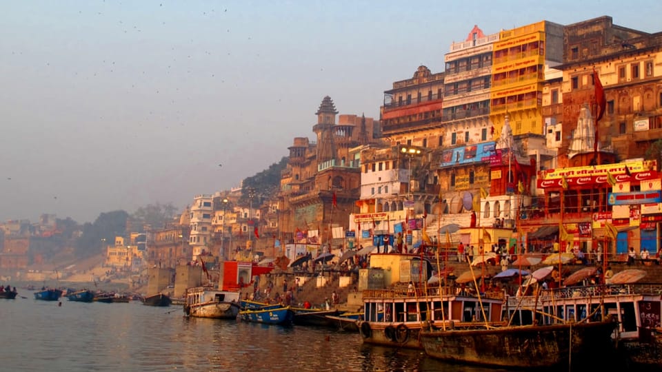 Sarnath Guidet heldagstur i Varanasi med bådtur på Ganges GetYourGuide