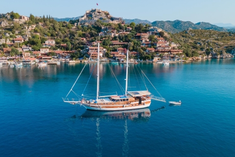 Sail Turkey: Gulet Cruise Kas to Demre Via Kekova Gulet Cruise Kas to Demre Via Kekova