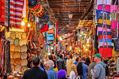 Marrakech: Bahia Palace, Ben Youssef Medersa, & Souks Tour Shared Walking Tour – Monuments & Souks