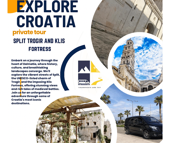 Split ,Trogir and Klis tour