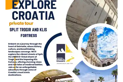 Visite de Split, Trogir et Klis
