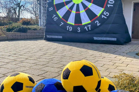 Futebol de dardos em Leipzig – diversão perfeita para grandes e pequenosFutebol de dardos em Leipzig - diversão perfeita para grandes e pequenos