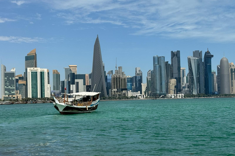 Doha: City Tour and Dhow Cruise with Private Transfer