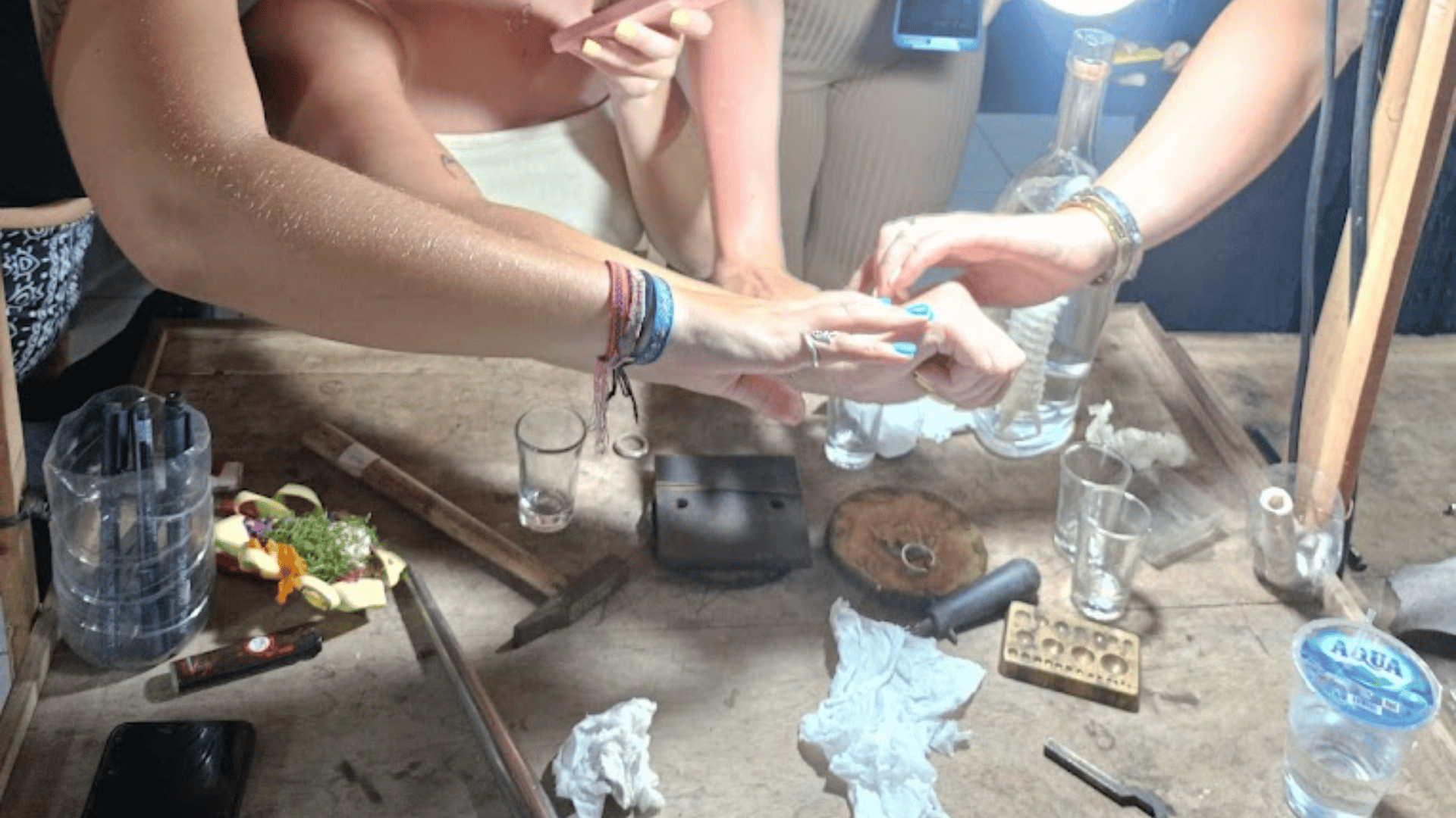 Ubud: Silber-Workshop mit 5 g Silber