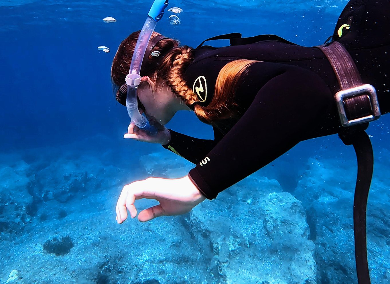 Guidet tur med snorkling i smukke Marathopoli