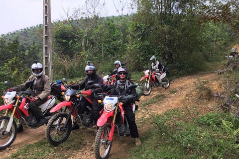 Excursão de motocicleta de 10 dias pela trilha de Ho Chi Minh saindo de Hanói