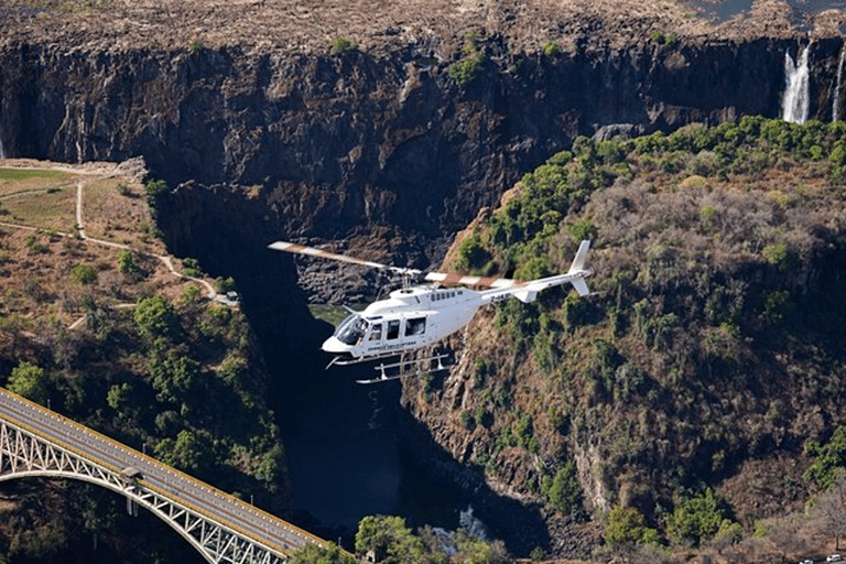 Victoria Falls: Aerial Photography Helicopter Flight