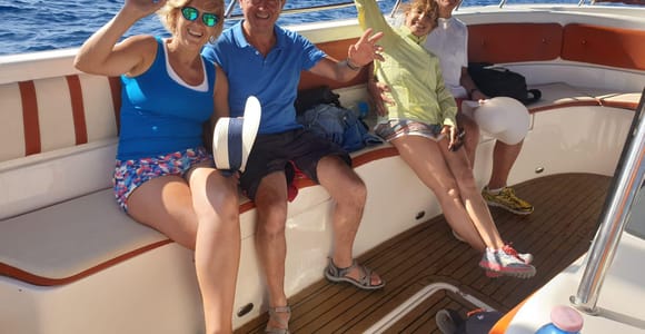 Blaue Lagune – Halbtagestour mit komfortablem Schnellboot