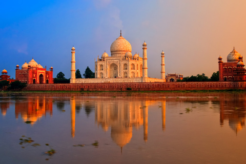 Exclusieve rondleiding door Taj Mahal & Agra Fort Vertrekkend vanuit AgraOptie 2: privérondleiding met toegangsprijzen