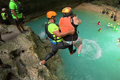 Cebu: Oslob Whale Shark & Alegria Wonderfalls Canyoneering Private Tour Upgrade